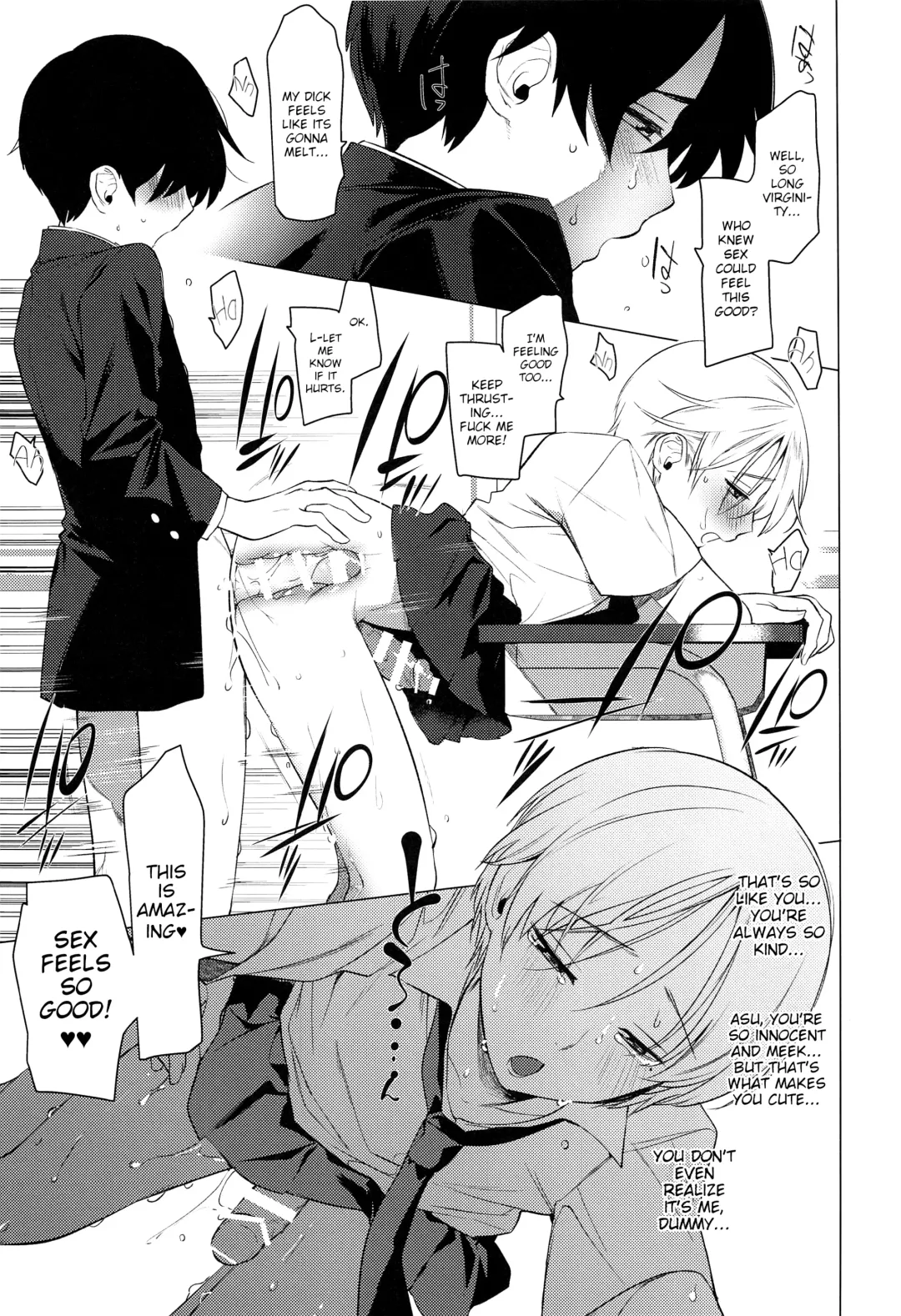[Hontoku] Shoutai Fumei no Bukiyou Anal | The Mystery Boy's Awkward Anal Fhentai - Page 9