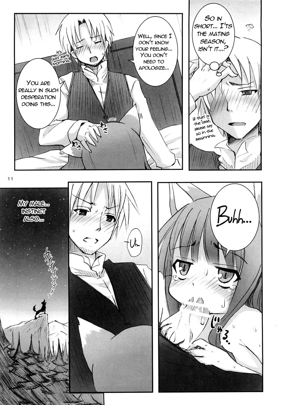 [Kishiri Toworu] Ookami to Ookamiotoko Fhentai - Page 10