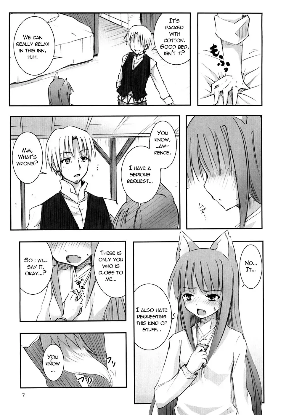 [Kishiri Toworu] Ookami to Ookamiotoko Fhentai - Page 6