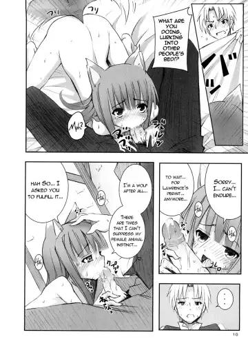 [Kishiri Toworu] Ookami to Ookamiotoko Fhentai - Page 9