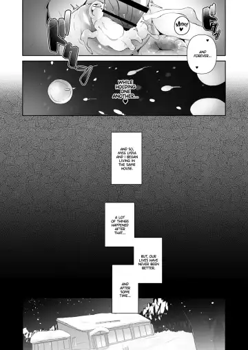 [Miyashiro Yousuke] Mucchiri Dekachichi Elf no Oba-san to Ano Hi Kawashita Sukebe de Ecchi na Yakusoku | The Hot and Pervy Promise I Made to My Plump and Busty Elf Auntie Fhentai - Page 44