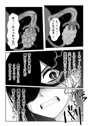 Majo ga Shokushuu to Mushi ni Kisei Sarete Shikyuu to Jinsei o Mechakucha ni Sareru Hanashi Fhentai - Page 17