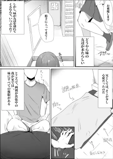 Gakkou de wa Yuutousei na Imouto no Tomodachi wa, InCha na Ore no Dosukebe SeFri Fhentai - Page 5