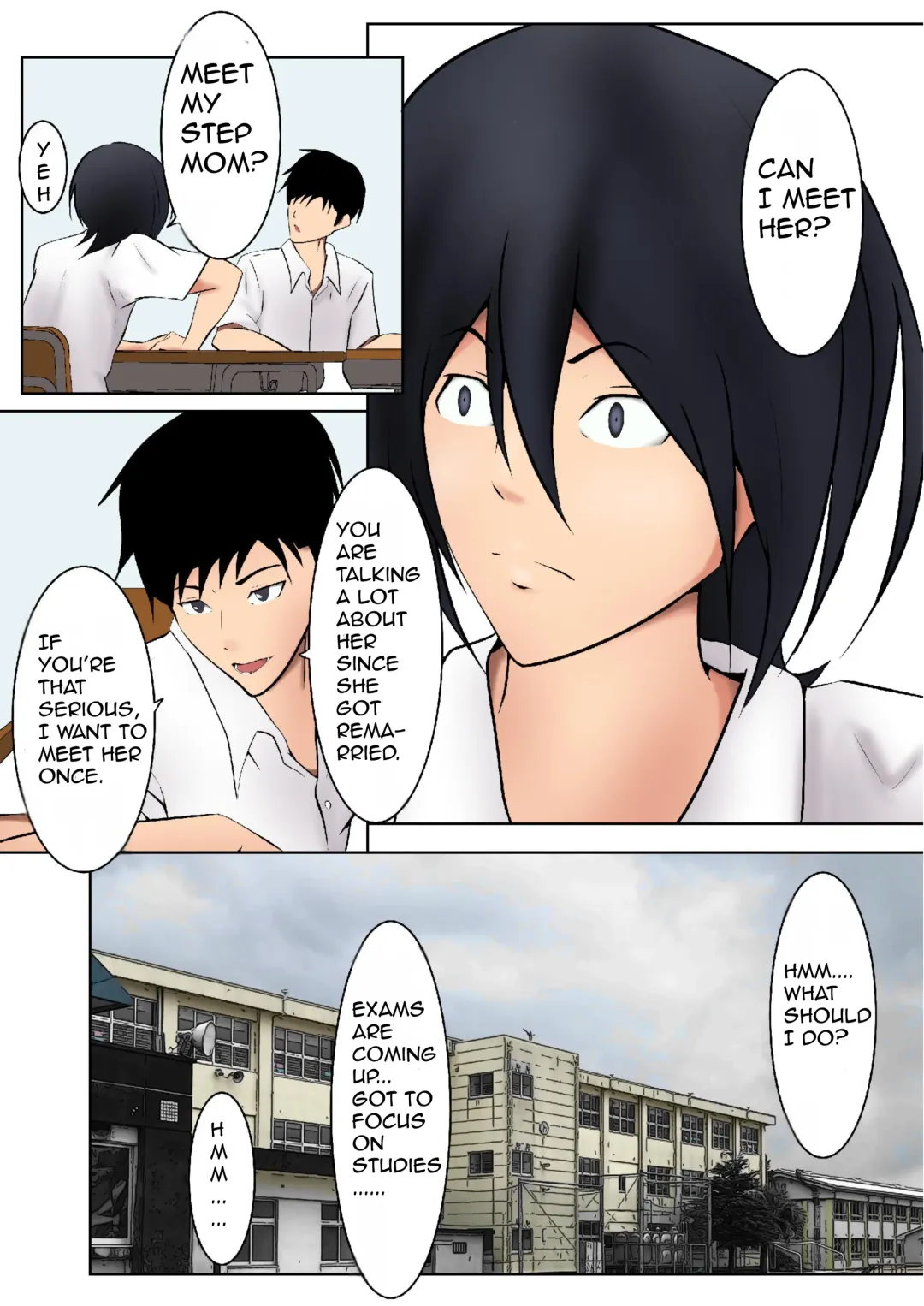 [Shimipan] Okaa-san ga Boku no Tomodachi ni... | My Step Mom and My Best Friend Fhentai - Page 10