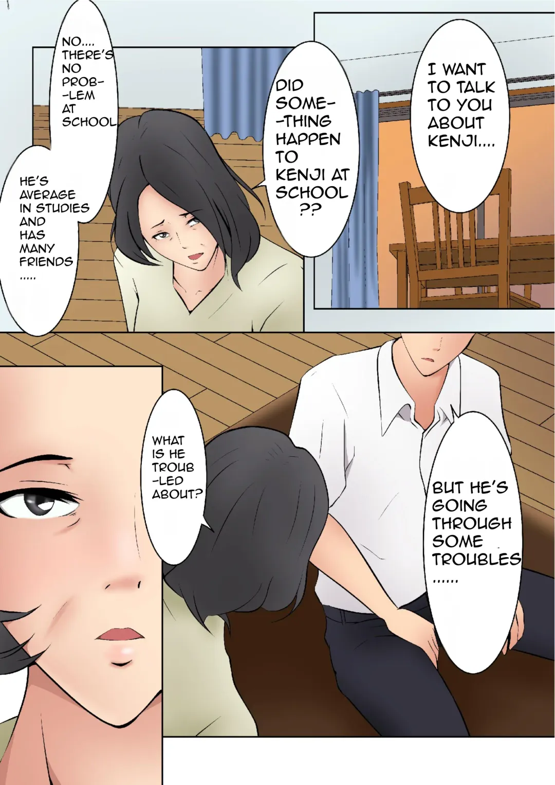 [Shimipan] Okaa-san ga Boku no Tomodachi ni... | My Step Mom and My Best Friend Fhentai - Page 13