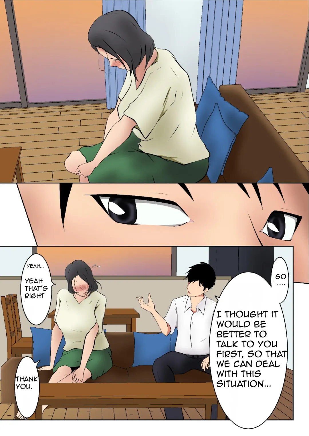 [Shimipan] Okaa-san ga Boku no Tomodachi ni... | My Step Mom and My Best Friend Fhentai - Page 15