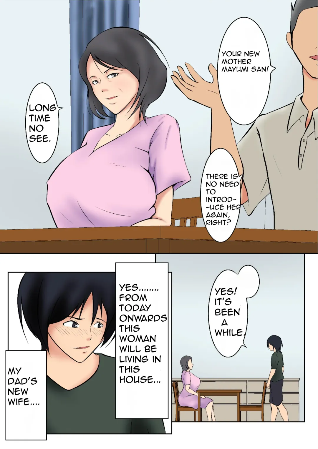 [Shimipan] Okaa-san ga Boku no Tomodachi ni... | My Step Mom and My Best Friend Fhentai - Page 4