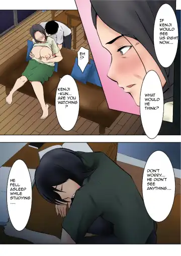 [Shimipan] Okaa-san ga Boku no Tomodachi ni... | My Step Mom and My Best Friend Fhentai - Page 21