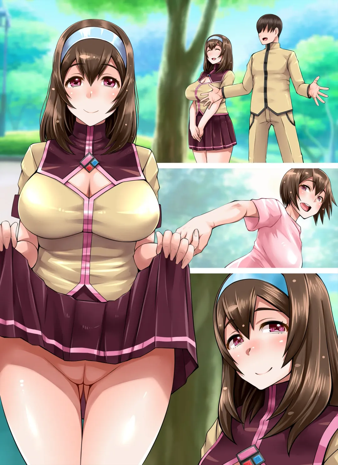 Nakadashi Suishou! Sanhou Gakuin Fhentai - Page 33