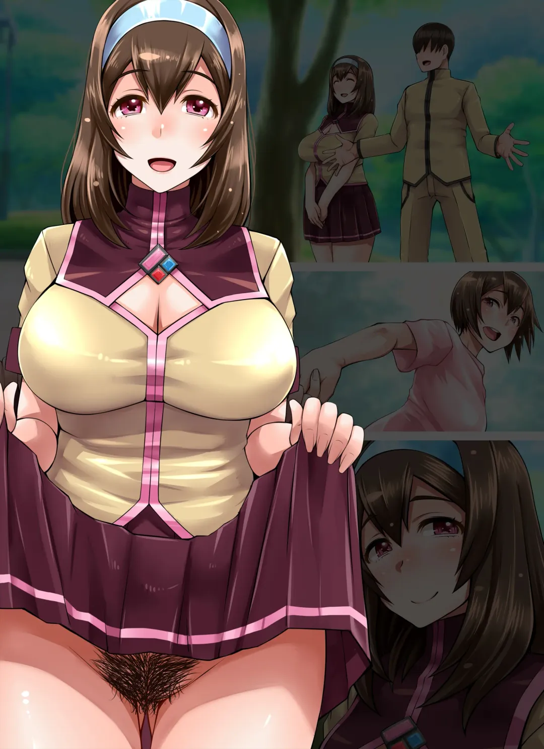 Nakadashi Suishou! Sanhou Gakuin Fhentai - Page 92