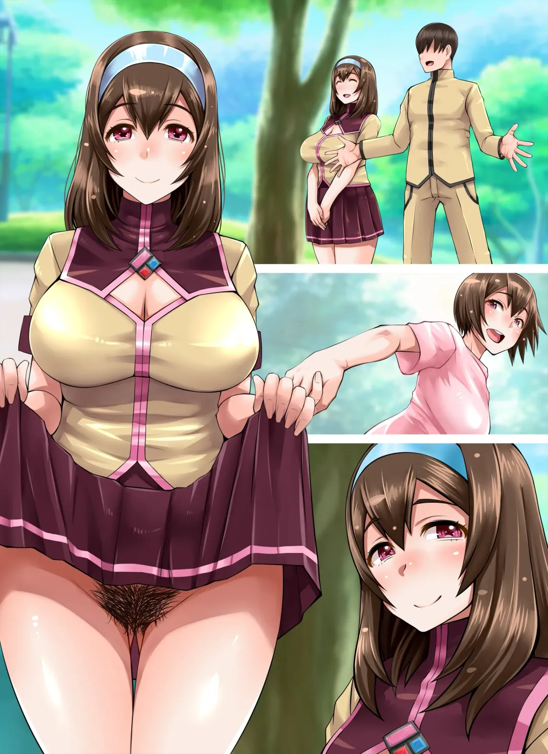 Nakadashi Suishou! Sanhou Gakuin Fhentai - Page 93