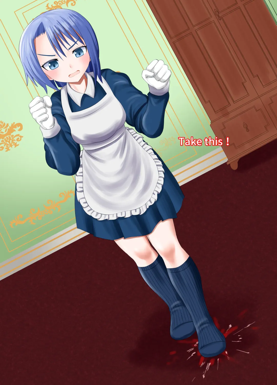 [Shivharu] Chiisai Dorobou ga Maid ni Fumitsubusareru Hanashi | The story of a little thief being trampled by the maid Fhentai - Page 4