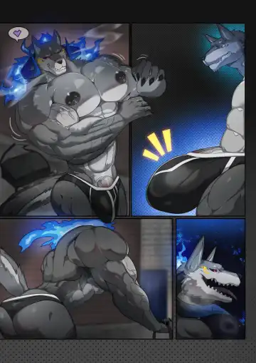 [Magangz] 2023 July 1st & 2nd Reward (No Text) - Puppet Wolf Fhentai - Page 5