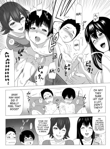 [Yoshiura Kazuya] Kimi no Chinchin Shame rasete Densha Strip Hen | Let us take photos of your dick Fhentai - Page 10