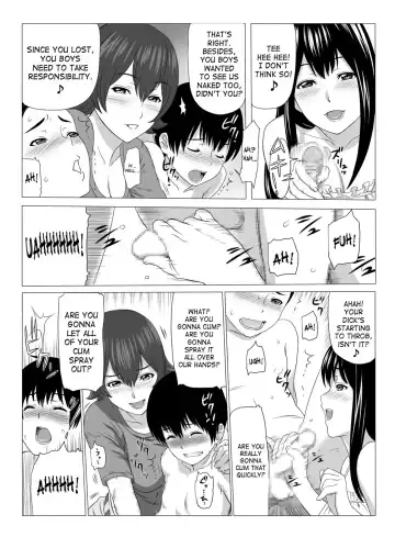 [Yoshiura Kazuya] Kimi no Chinchin Shame rasete Densha Strip Hen | Let us take photos of your dick Fhentai - Page 9