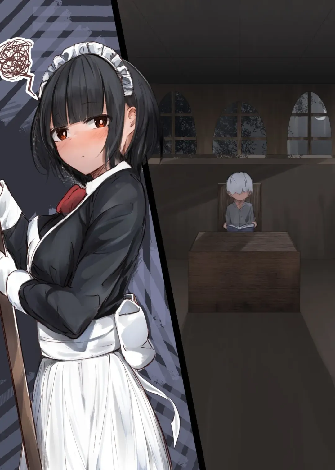 [Tsuchiro] Onara Manga - Maid to Bocchama Fhentai - Page 11