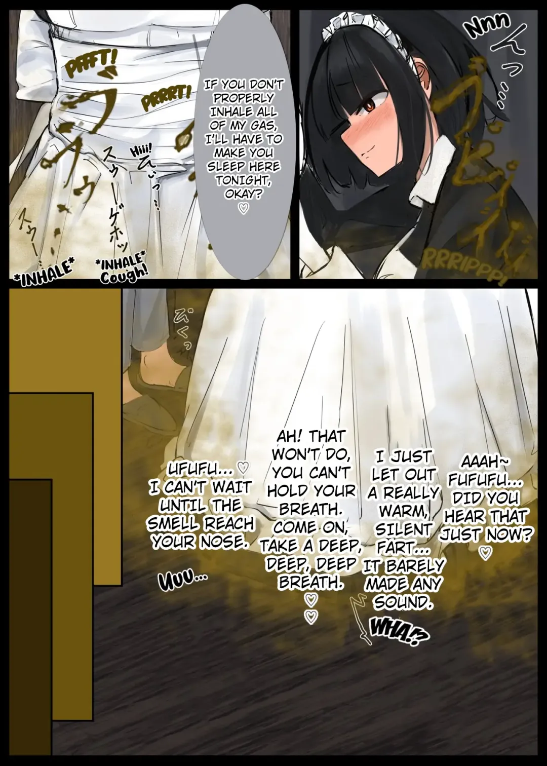 [Tsuchiro] Onara Manga - Maid to Bocchama Fhentai - Page 15