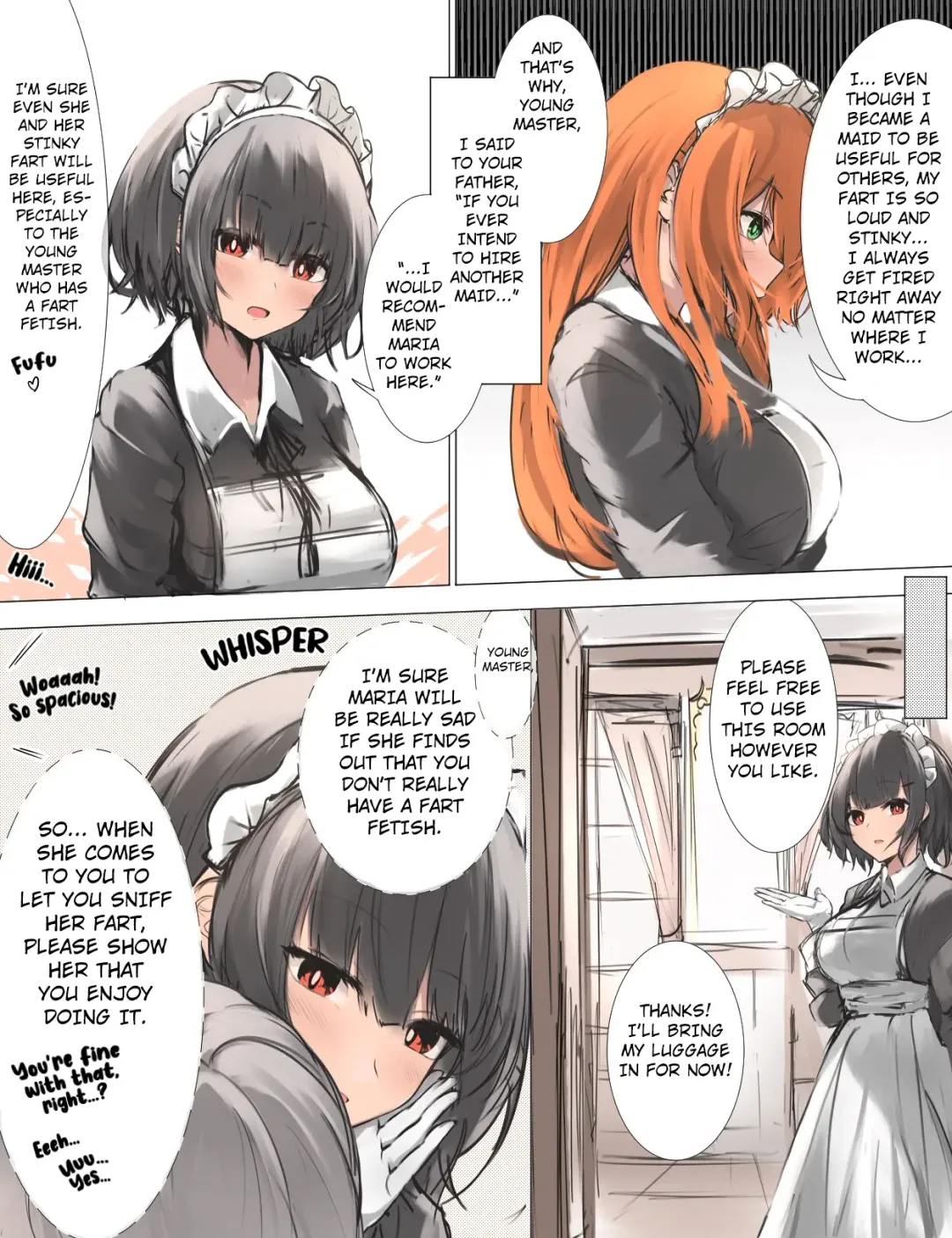 [Tsuchiro] Onara Manga - Maid to Bocchama Fhentai - Page 20