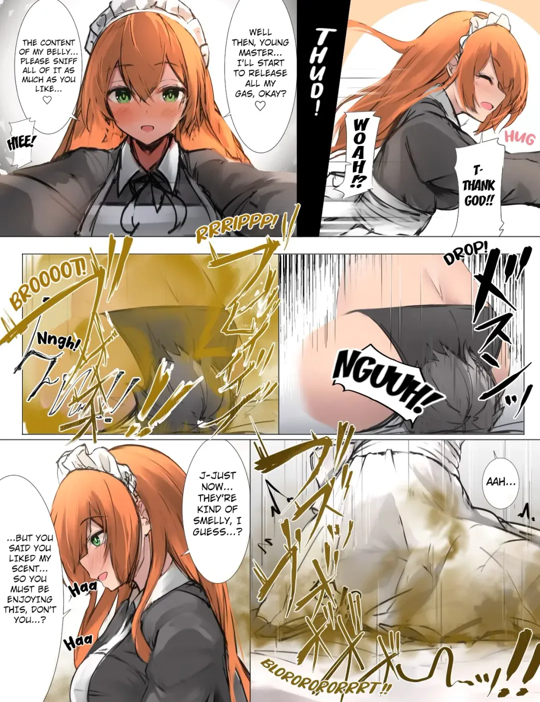 [Tsuchiro] Onara Manga - Maid to Bocchama Fhentai - Page 23