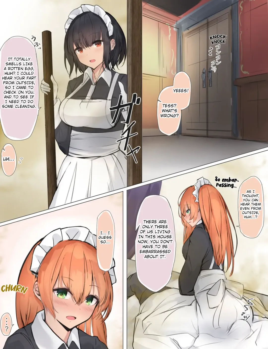 [Tsuchiro] Onara Manga - Maid to Bocchama Fhentai - Page 25