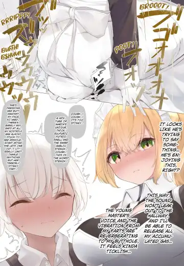 [Tsuchiro] Onara Manga - Maid to Bocchama Fhentai - Page 46