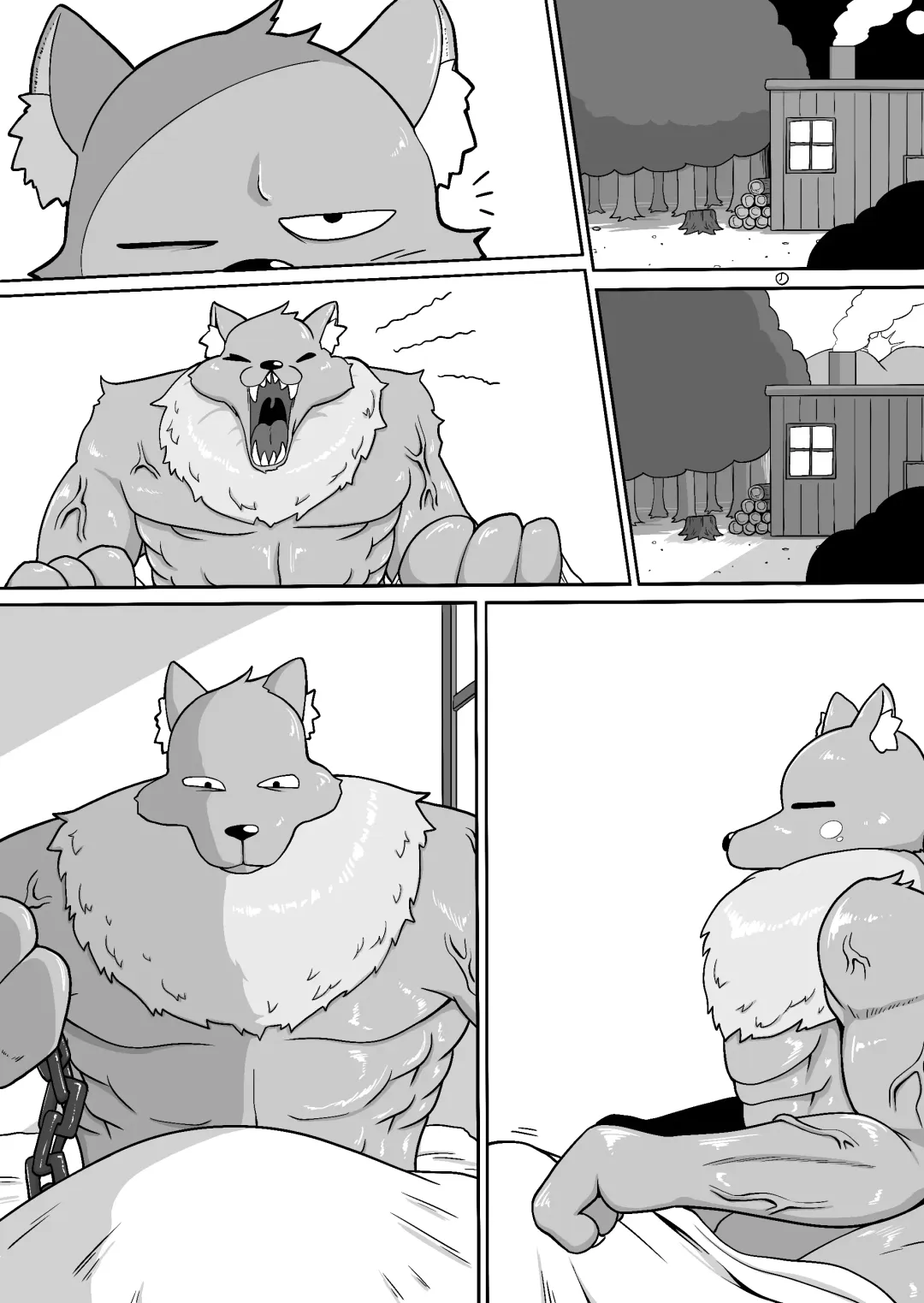 [Bugge Man] Akazukin-chan ga ōkami-san ni hageshiku okasa reru dake no manga Fhentai - Page 40