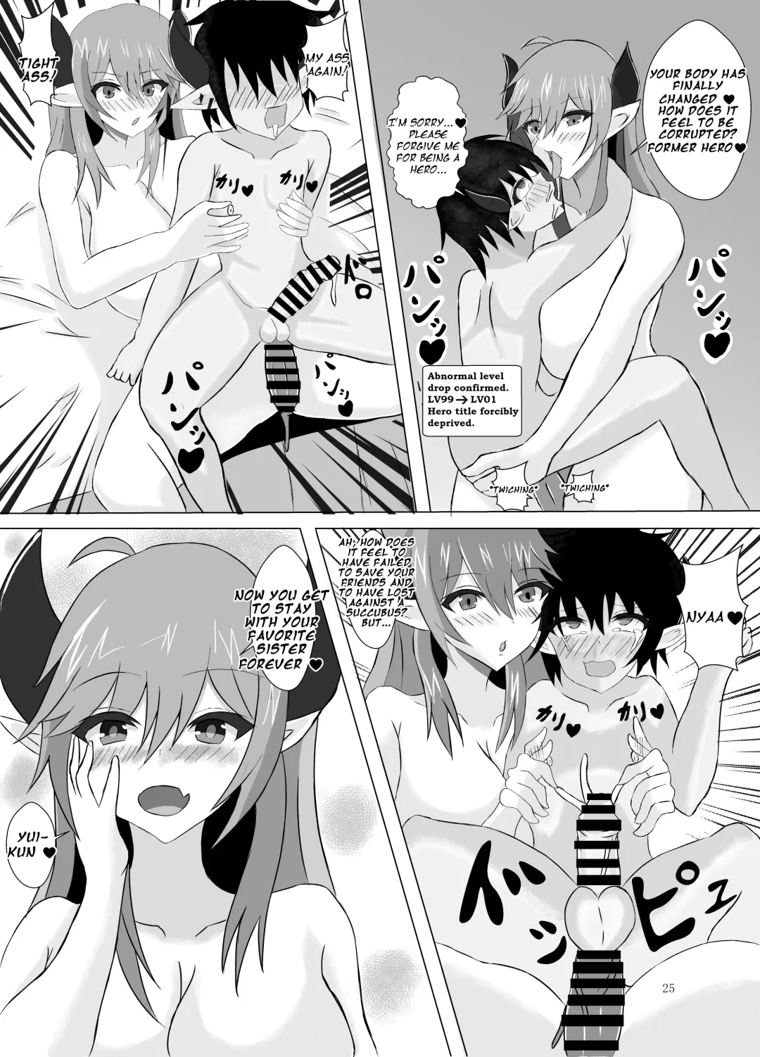 [Himeragi Yukineko] Succubus Gitai Slime ga Shota Yuusha o Gyaku Rape suru Hon | A Story About the Hero Who a Succubus Slime Mimic Raped. Fhentai - Page 25