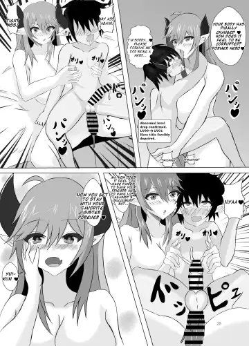 [Himeragi Yukineko] Succubus Gitai Slime ga Shota Yuusha o Gyaku Rape suru Hon | A Story About the Hero Who a Succubus Slime Mimic Raped. Fhentai - Page 25