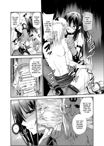 [Tricky] Tsuyagari Mura 5 ~Kareshi o Mamoru Tame Hikyou no Mura de Kyousei Gohoushi & NTR Sex~ Fhentai - Page 37