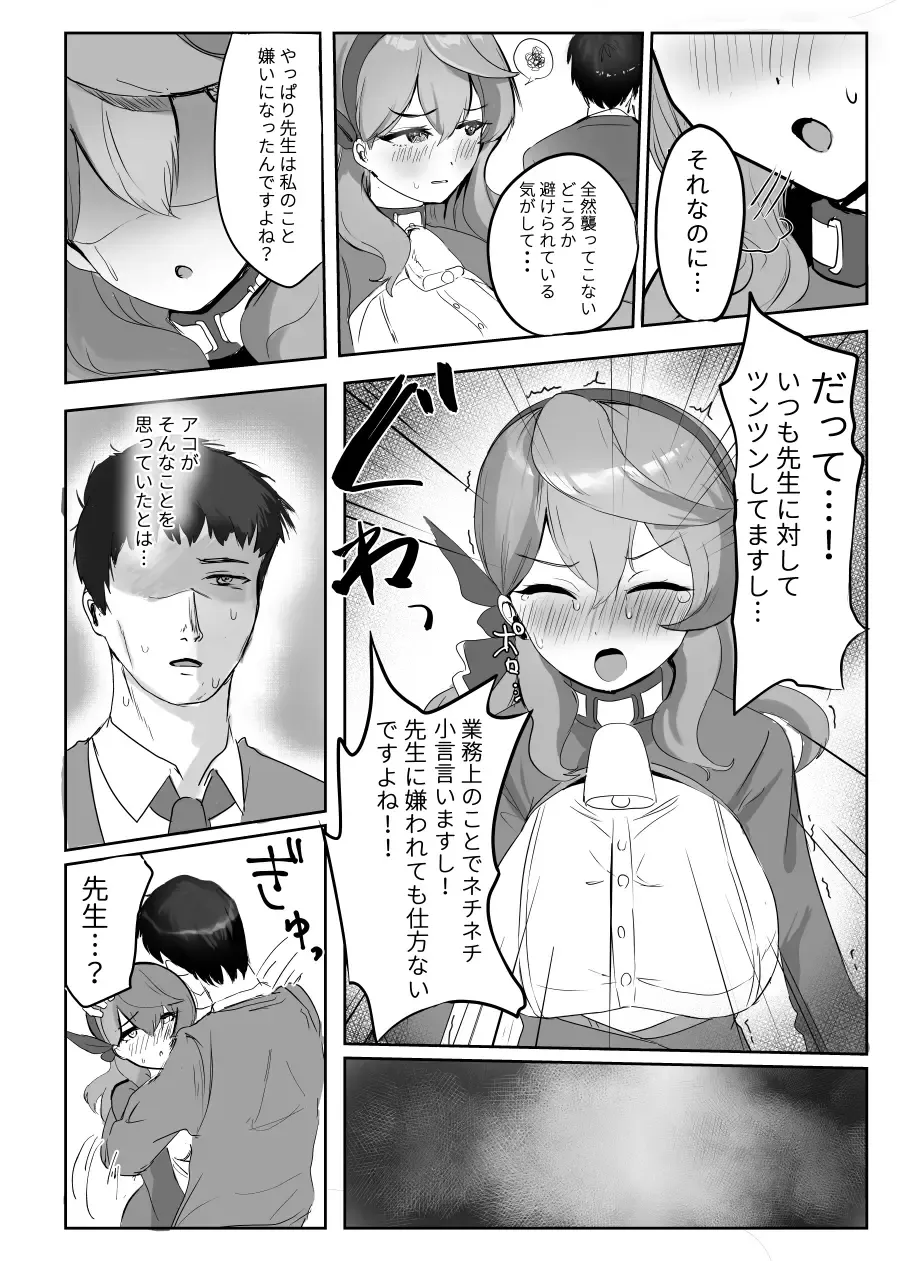 [Mochini] Ako to Kaishoukkusu Fhentai - Page 8