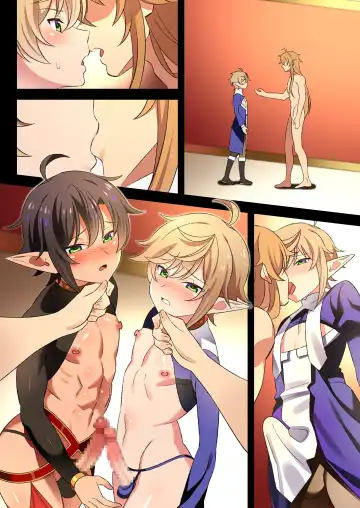 [Nyaruko] Isekai no Shounen 2 ~Kerai no Bishounen Futago to 3P Sex de Douji Mesu Ochi Choukyou~ Fhentai - Page 31