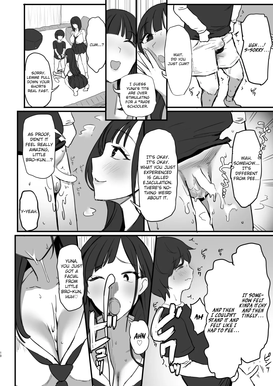 [Purumetal] Onee-chan no Tomodachi no JK Tiktoker ni Takusan Paizuri sareru Hon | The Book where a Kid gets Titfucked a lot by Onee-chan's JK *iktoker Friends. Fhentai - Page 11