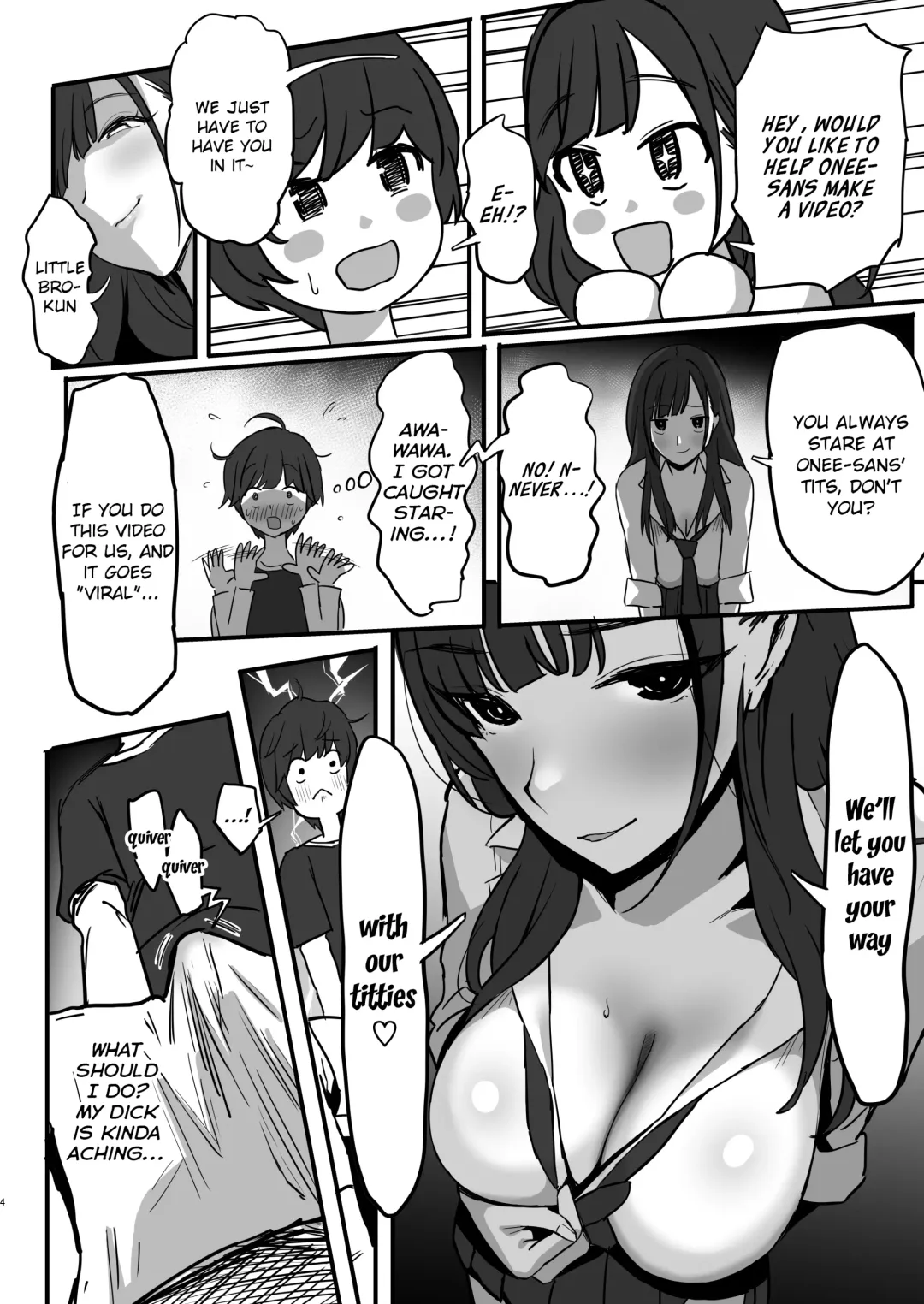 [Purumetal] Onee-chan no Tomodachi no JK Tiktoker ni Takusan Paizuri sareru Hon | The Book where a Kid gets Titfucked a lot by Onee-chan's JK *iktoker Friends. Fhentai - Page 5