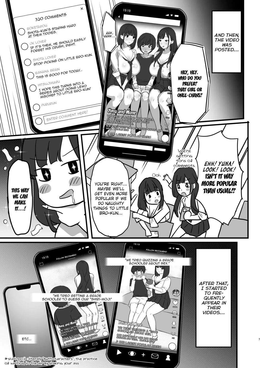 [Purumetal] Onee-chan no Tomodachi no JK Tiktoker ni Takusan Paizuri sareru Hon | The Book where a Kid gets Titfucked a lot by Onee-chan's JK *iktoker Friends. Fhentai - Page 8