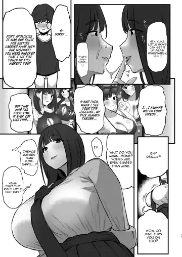 [Purumetal] Onee-chan no Tomodachi no JK Tiktoker ni Takusan Paizuri sareru Hon | The Book where a Kid gets Titfucked a lot by Onee-chan's JK *iktoker Friends. Fhentai - Page 12