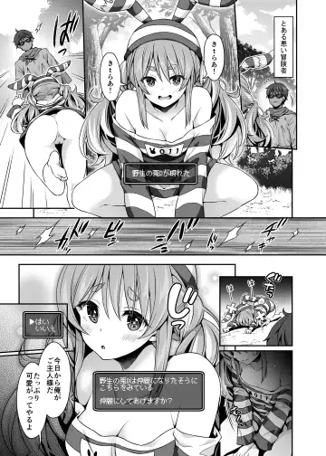 [Hachigo] Yasei no Usagi ga Nakama ni Naritasou ni Kochira wo Miteiru "Darkness" Fhentai - Page 3
