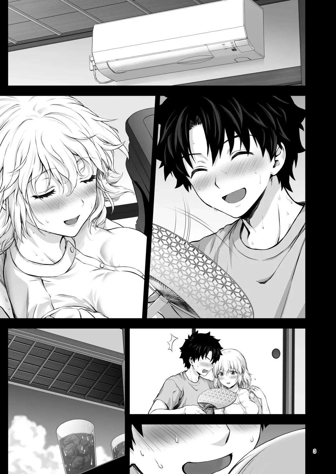 [Chacharan] Niizuma Jeanne to Aru Natsu no Hi - On a hot summer day we made love Fhentai - Page 22