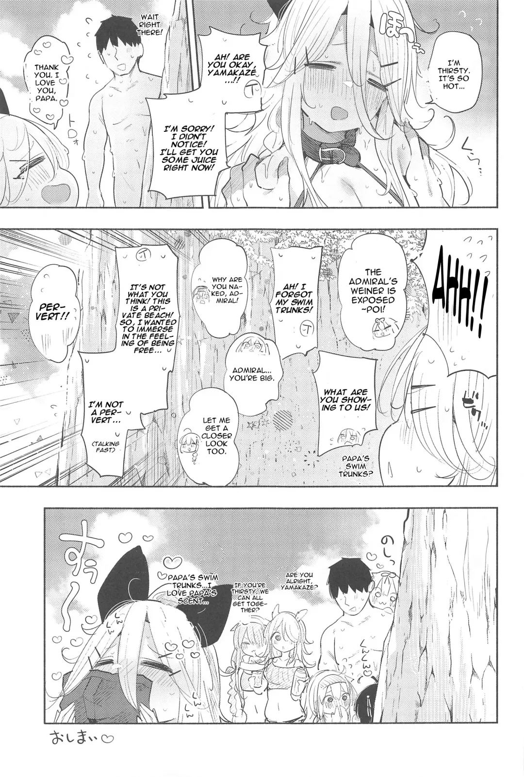 [Suzuki Toto] Yamakaze-chan to Private Beach de Yuuwaku Kozukuri Sex Fhentai - Page 24