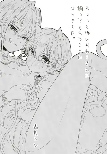 [Morishima Kon] Chotto Kowai Onee-san ni Katte morau Koto ni Narimashita Fhentai - Page 2