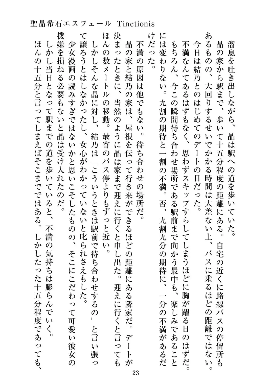 [Satou Kuuki] Holy Crystal Esphére Tinctionis Fhentai - Page 24