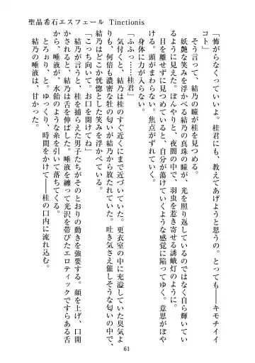 [Satou Kuuki] Holy Crystal Esphére Tinctionis Fhentai - Page 62