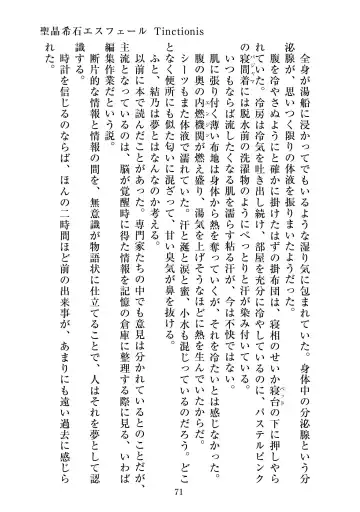 [Satou Kuuki] Holy Crystal Esphére Tinctionis Fhentai - Page 72