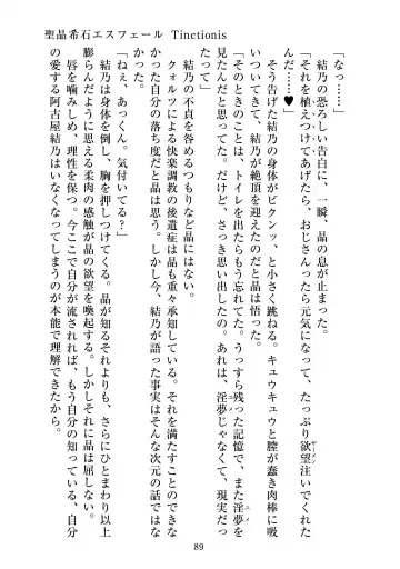 [Satou Kuuki] Holy Crystal Esphére Tinctionis Fhentai - Page 90