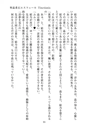 [Satou Kuuki] Holy Crystal Esphére Tinctionis Fhentai - Page 94