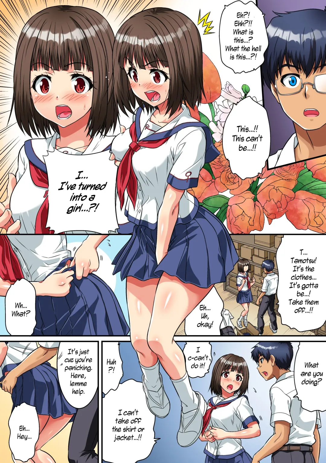 [Kaneko Naoya] Danshikou de Nyotaika shichatta Boku. Seifuku no Mama Class Danshi no Zenin ni... | I Became a Girl at an All-Boys School. For All the Classmate Boys Still in Uniform... Fhentai - Page 6