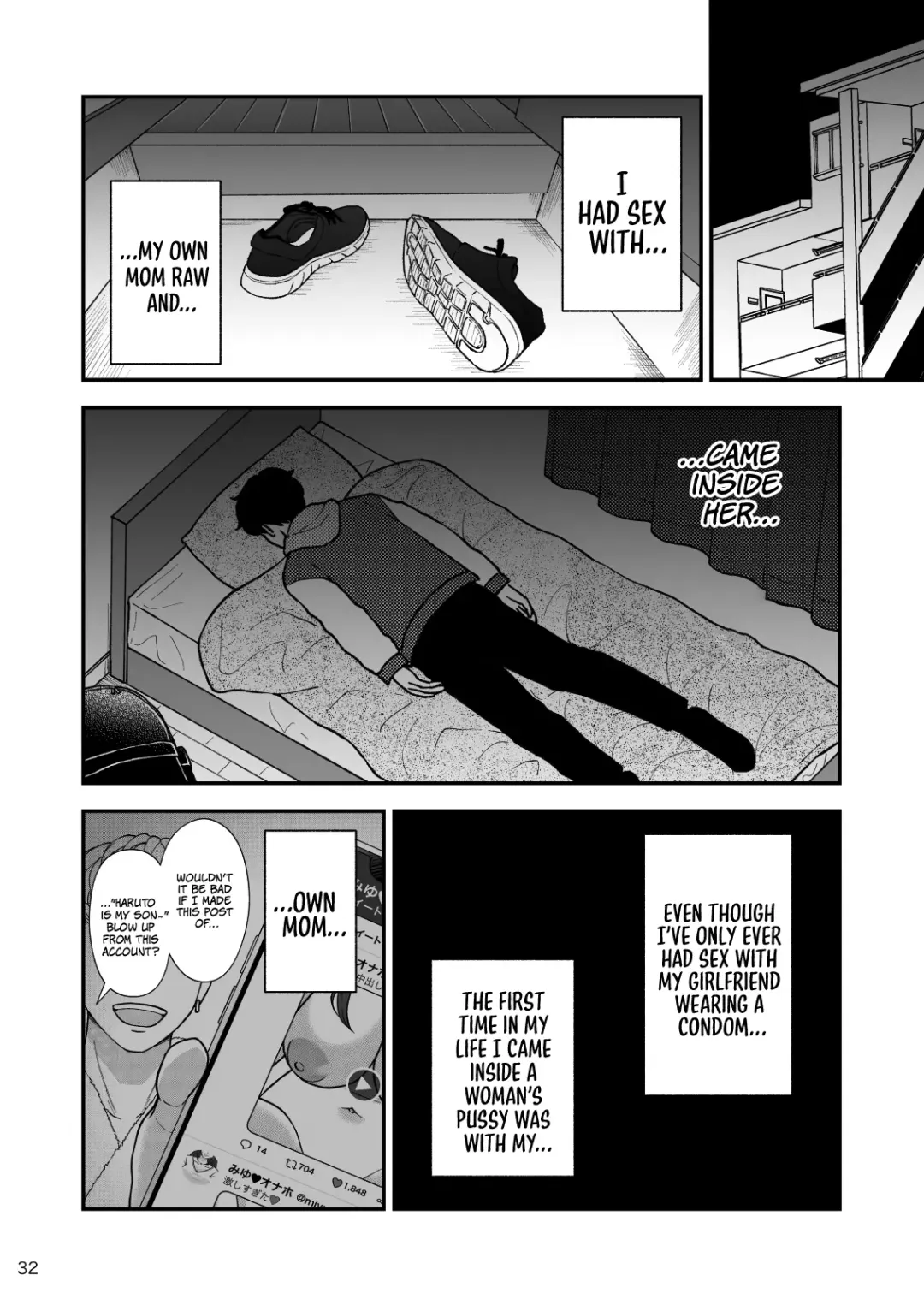 Sabishii Haha no Nagusamekata ~ Watashi o Onaho ni Shite Kudasai 2 | How to Comfort a Lonely Mother - Please Make Me Your Onahole 2 Fhentai - Page 33