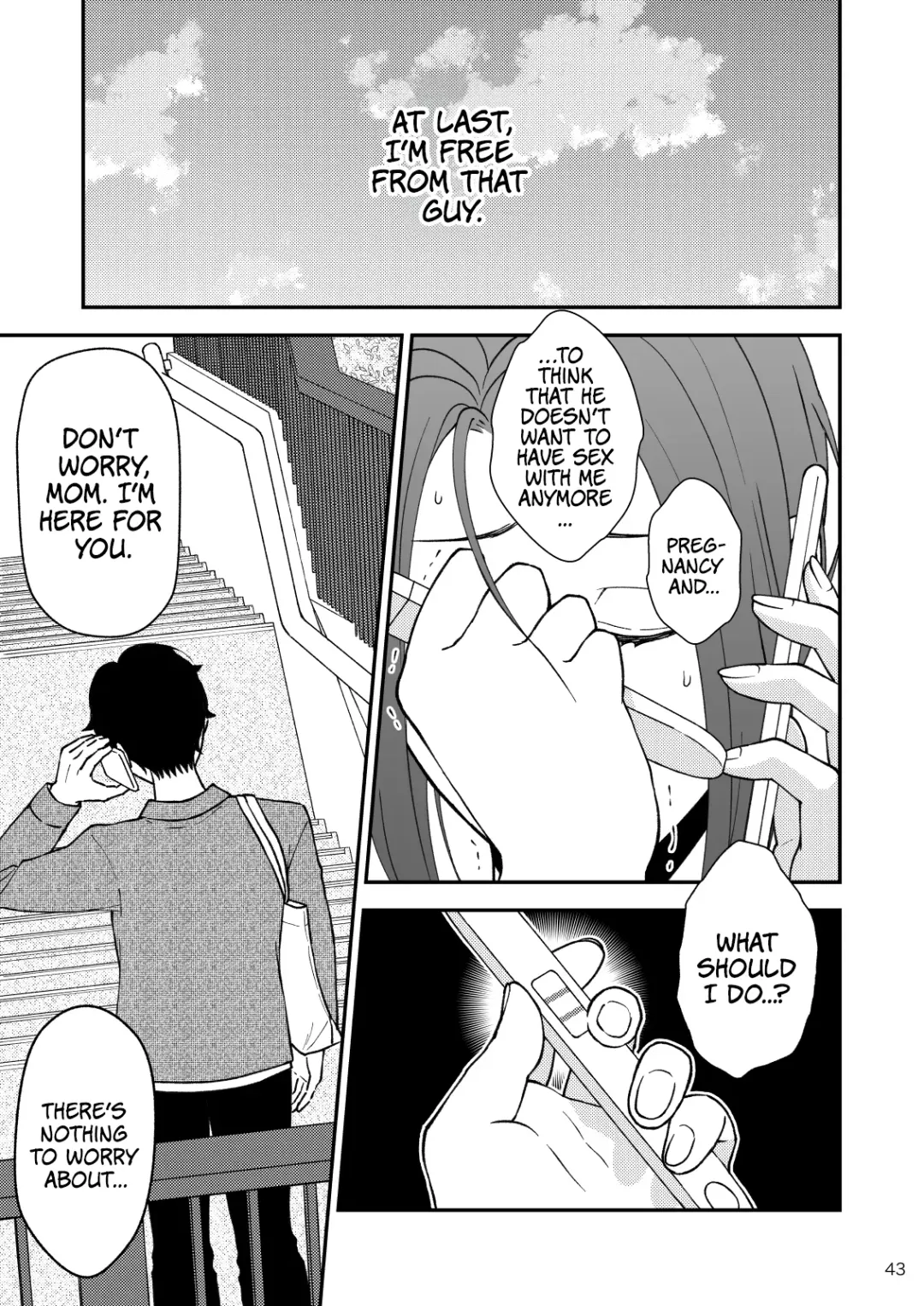 Sabishii Haha no Nagusamekata ~ Watashi o Onaho ni Shite Kudasai 2 | How to Comfort a Lonely Mother - Please Make Me Your Onahole 2 Fhentai - Page 44