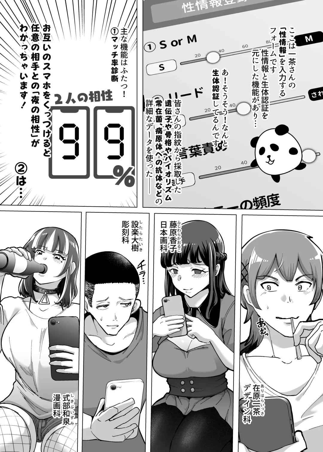 [Nemui Neru] 09% ~Seiheki Matching Appli de Aishou Saiaku datta Oretachi wa~ Fhentai - Page 4