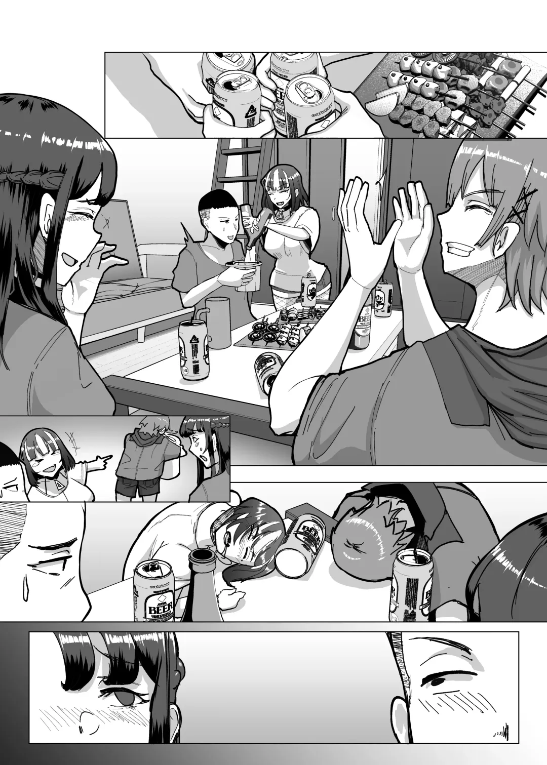 [Nemui Neru] 09% ~Seiheki Matching Appli de Aishou Saiaku datta Oretachi wa~ Fhentai - Page 9