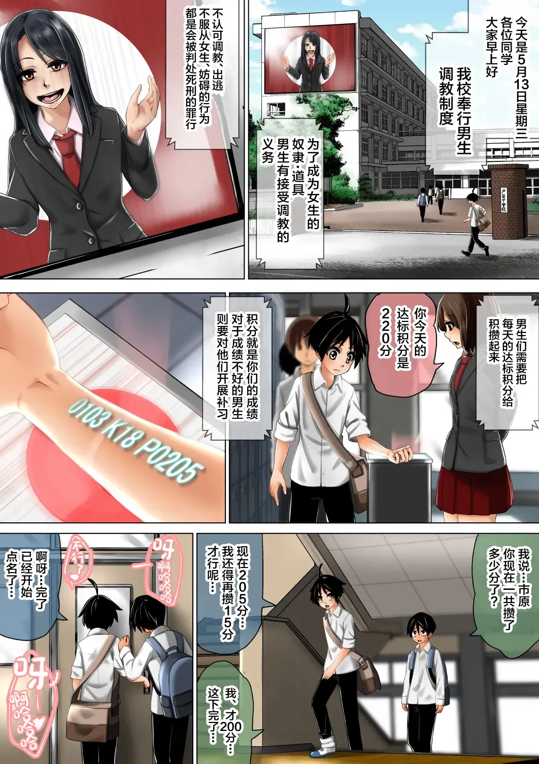 [Tokuni Mirashichi] Joshi ga Danshi o Choukyou suru! Danshi Choukyou Gakkou Fhentai - Page 2